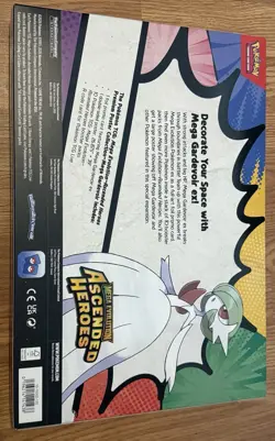 POKEMON TCG ASCENDED HEROES PREMIUM POSTER COLLECTION MEGA GARDEVOIR NEW IN HAND - Image 2