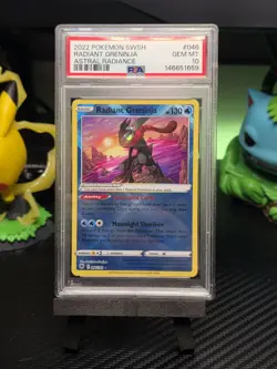 PSA 10 Radiant Greninja #046/189 Sword & Shield Astral Radiance 2022 Pokemon TCG - Image 1