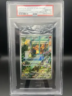 2023 POKEMON OBSIDIAN FLAMES ETB CHARMANDER PSA 10 Gem Mint Sealed Very LOW POP! - Image 1