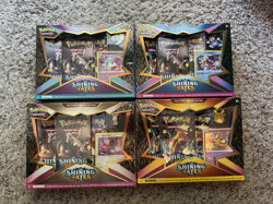 Pokemon Shining Fates Mad Party pin collection 4 piece set - Image 1