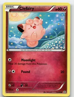 CLEFAIRY 50/83 COMMON GENERATIONS POKEMON NEAR MINT - Image 1