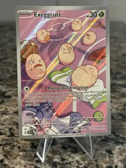 Exeggcute 192/191 Illustration Rare IR Pokemon Surging Sparks NM/Mint SV8 EN - Image 1