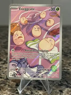 Exeggcute 192/191 Illustration Rare IR Pokemon Surging Sparks NM/Mint SV8 EN - Image 2