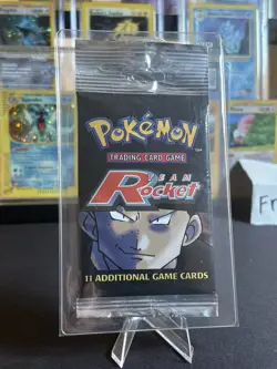 Team Rocket Booster Pack Sealed - 1999 Pokemon Unlimited Rare! - Image 1