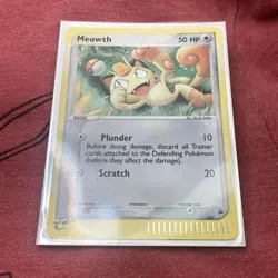 Pokemon TCG - Meowth 2003 Promo E-reader Holo - Image 1
