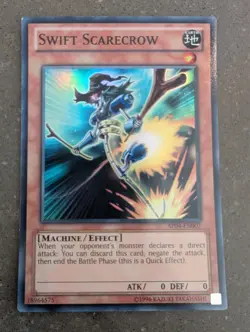 YuGiOh! Swift Scarecrow AP04-EN007 Super Rare - Image 1