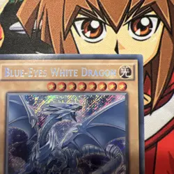 * BLUE-EYES WHITE DRAGON * 1ST EDITION SECRET RARE (ALT ART MVP1-ENS55 YUGIOH LP - Image 3