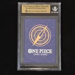 2025 One Piece carrying On His Will Luffy Wanted Poster Sp Bgs 10 - Image 2