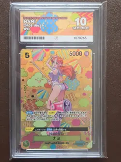 One Piece 2024 Emperors in the New World Nami OP08-106 SP Ace 10 Japanese - Image 3