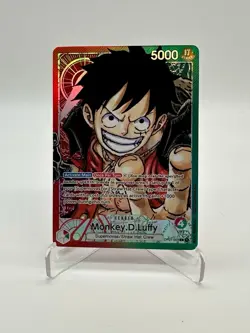 Monkey D. Luffy – OP01-003 Leader (Parallel/Alt Art) One Piece Romance Dawn - Image 1