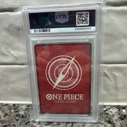 One Piece CCG Monkey D. Luffy 003 7-Eleven Campaign Promo PSA 10 Japanese - Image 2