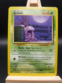 Pokemon Common Card : Grimer 78/110 ( Legendary Collection Set) - Image 1