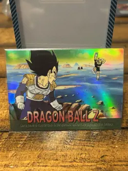 Dragon Ball Z Card #49 FUNimation Etched Foil BASE 2000 - Image 1