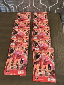 One Piece Card Game; Heroines Edition EB-03 Booster; English; Sealed Bandai (10) - Image 1