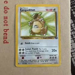 Pokemon Cards Kangaskhan 21/64 Jungle WOTC Rare - MP/HP - Image 2