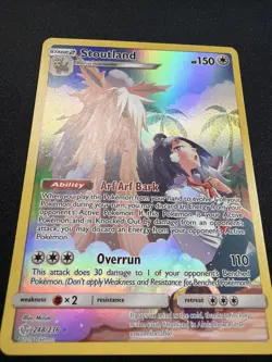 Stoutland (Secret) SM - Cosmic Eclipse #248/236 Pokemon Card TCG - Image 3