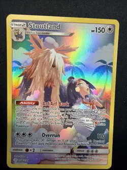 Stoutland (Secret) SM - Cosmic Eclipse #248/236 Pokemon Card TCG - Image 4