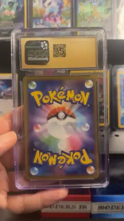 CGC 10 Pristine Mewtwo & Mew GX 029/094 2019 Japanese Pokemon Miracle Twin - Image 2