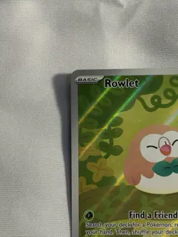Rowlet Pokemon Card (POR 090/088) - English, Near Mint - Image 5