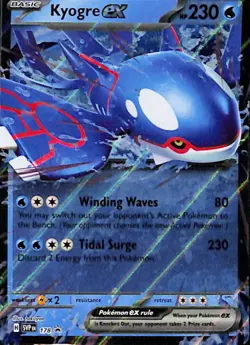 Kyogre ex - Promo SV: Scarlet & Violet Promo Cards 178 NM Holo - Image 1