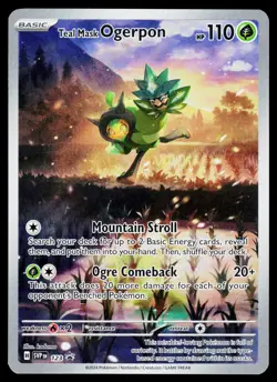 Teal Mask Ogerpon - Promo SV: Scarlet & Violet Promo Cards 123 NM Holo - Image 1