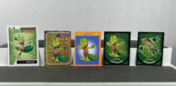 Pokemon Treecko Lot Pokemon Lot of 20 Cards and Stickers Treecko Mixed Lot Crimp - Image 5