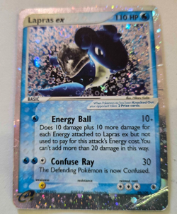 Pokemon Card Lapras ex 99/109 Ruby and Sapphire Holo - Image 1
