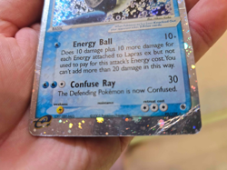 Pokemon Card Lapras ex 99/109 Ruby and Sapphire Holo - Image 2