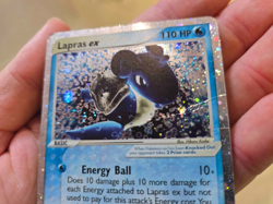 Pokemon Card Lapras ex 99/109 Ruby and Sapphire Holo - Image 3