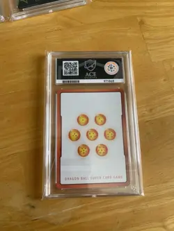 Dragon Ball Gold Energy Marker E01-11 Captain Ginyu Ace Graded 10 Promo Card - Image 5
