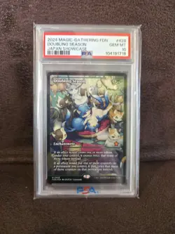 Mtg Karte Magic Foundations Doubling Season Showcase Kittens 428 FOIL PSA 10 - Image 1