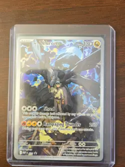 Pokemon Tcg Ascended Heroes ETB Promo Full Art N's Zekrom Promo Card - Image 1