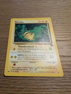 Pikachu – Wizards of the Coast Black Star Promo #27 Pokemon - Image 2