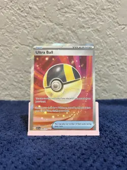 Ultra Ball Ascended Heroes 264/217 Secret Rare Full Art Holo Pokemon TCG - Image 1