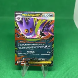 Mega Gengar EX 125/217 Ascended Heroes Pokemon Double Rare - Image 1