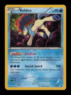 KELDEO PROMO HOLO XY191 NM POKEMON - Image 1