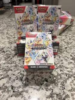 Pokemon Prismatic Evolutions Booster Bundle Box Factory Sealed US English - Image 1
