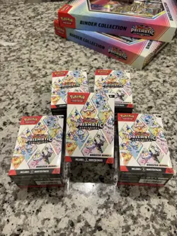 Pokemon Prismatic Evolutions Booster Bundle Box Factory Sealed US English - Image 2