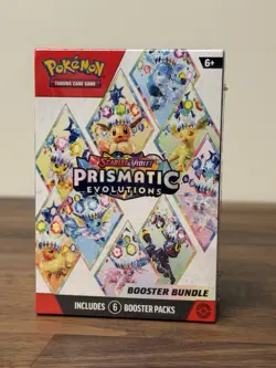 Pokemon TCG: Scarlet & Violet Prismatic Evolutions Booster Bundle NEW SEALED - Image 1