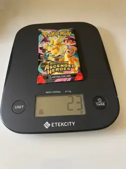 Pokemon Ascended Heroes Booster Heavy 23g possible SIR, God packU - Image 1