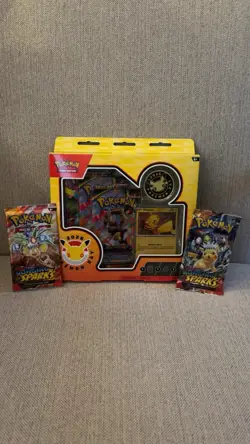 Pokemon 2026 Day Collection Box + 2 Pack of Surging sparks! - Image 1