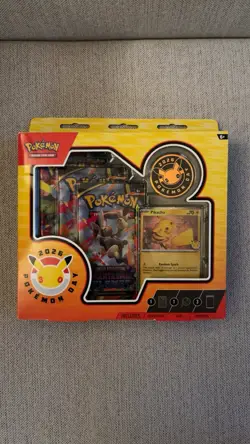 Pokemon 2026 Day Collection Box + 2 Pack of Surging sparks! - Image 3
