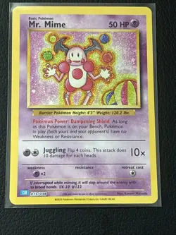 Pokemon - Mr. Mime - CLB 013/034 - Powers Premium Collection - HOLO RARE -NM/M - Image 1
