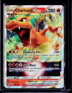 Charizard VSTAR #018/172 SWSH09: Brilliant Stars Pokemon - Image 1