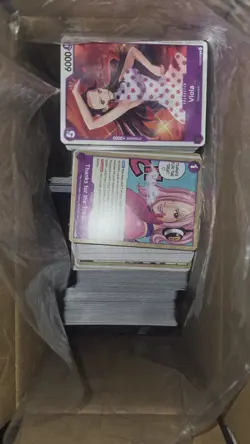 One Piece TCG Bulk Lot of 1400. 1200 C/Uc + 200 R Holos. See Description - Image 2