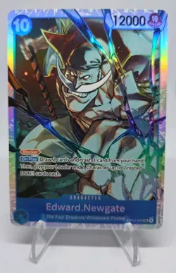 Edward.Newgate OP13-042 One Piece Carrying On His Will Super Rare Near Mint - Image 1