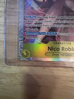 One Piece TCG English EB03-055 Nico Robin SR Foil - Image 5