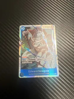 One Piece CCG Edward.Newgate SR - Carrying On His Will (OP13) - Image 1