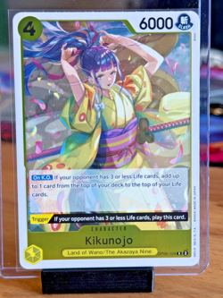Kikunojo OP06-104 Wings of the Captain Foil - One Piece CCG - Image 1