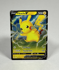 Pokemon Pikachu V 086/264 Fusion Strike Ultra Rare Holo Pokemon Card NM - Image 1